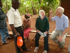 Visiting with the Palliative Care service Chogoria Hospital